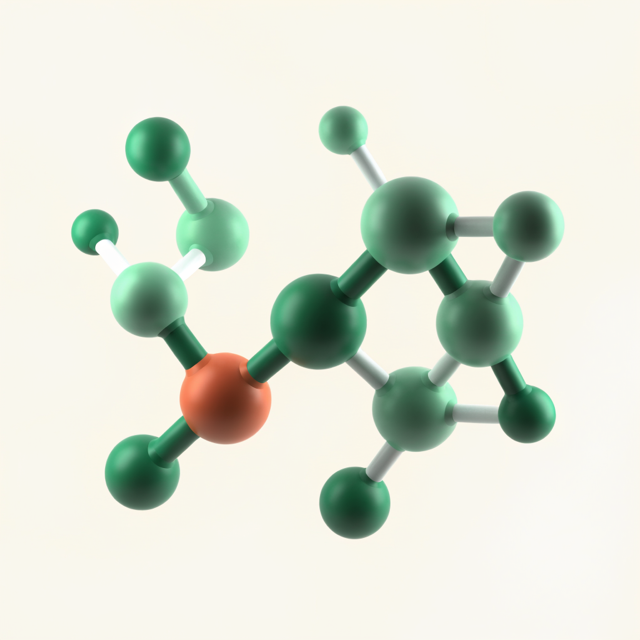 Representación molecular de Semaglutide