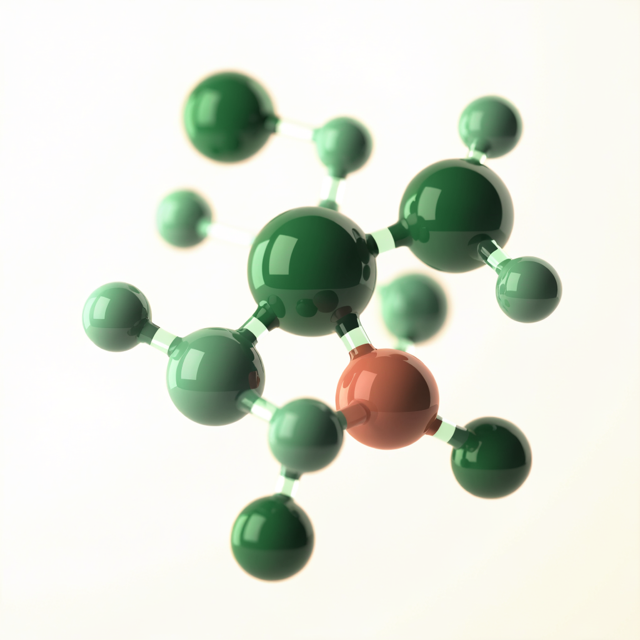 Representación molecular de Sermorelin