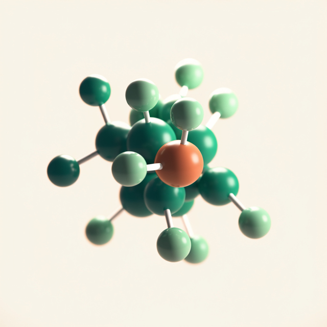Representación molecular de Tesamorelin